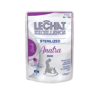 Monge lechat excellence buste sterilised anatra da gr 100